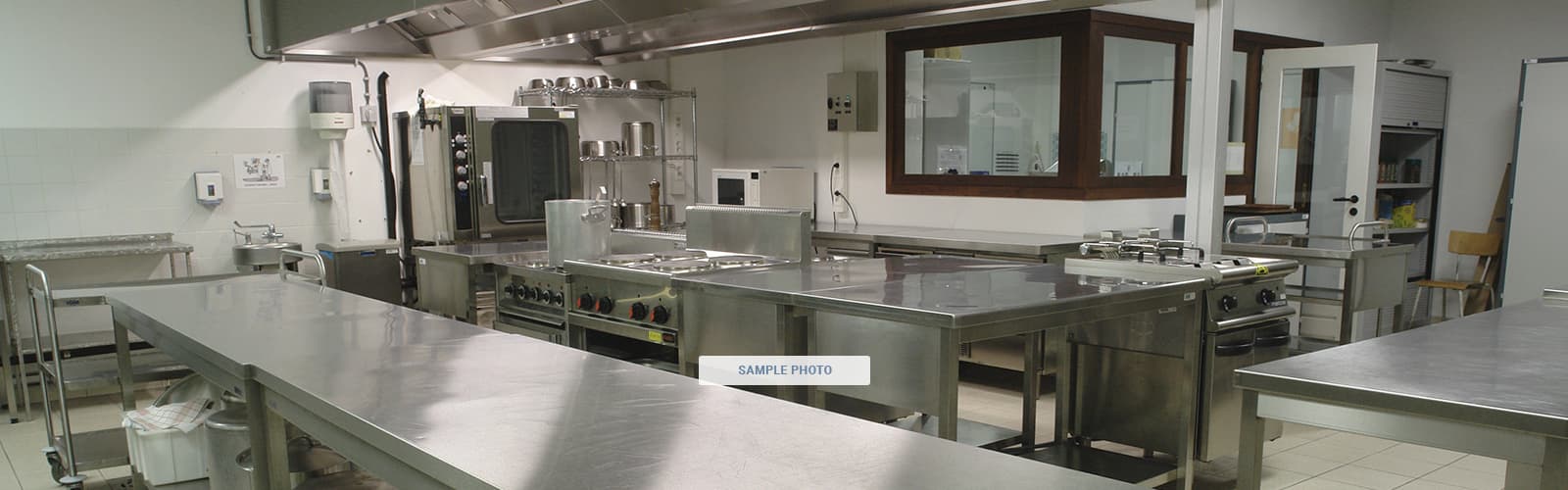 South Valley Middle School Kitchen (H37) in Gilroy California - Kitchen is located in the multi-pur